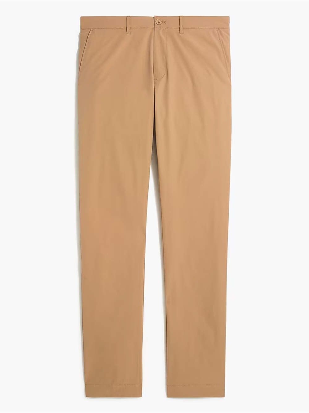 J. Crew Factory Slim-Fit Tech Chino Pant 35x32 Dark Khaki